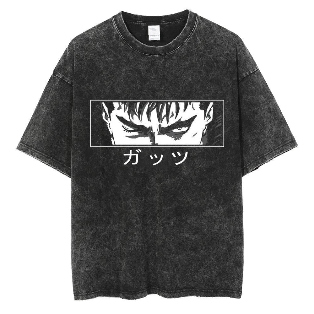 Washed Black Tee — Street Classic