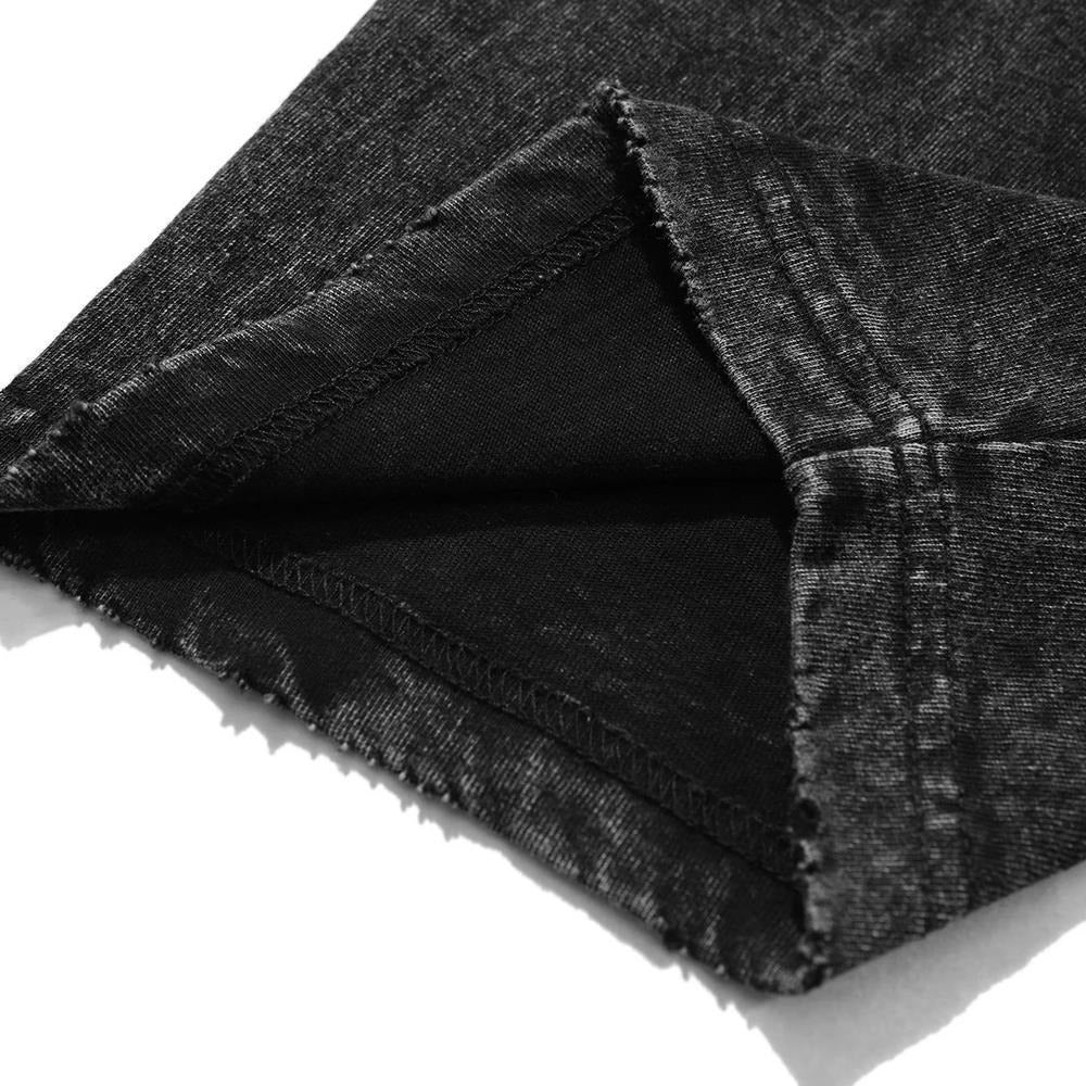 Washed Black Tee — Street Classic
