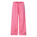 Lightweight Wide-Leg Casual Parachute Pants Versatile Straight Leg Long Pants