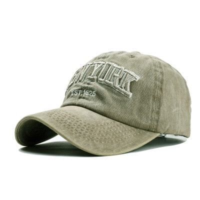 Gorra New York — Bordado Vintage