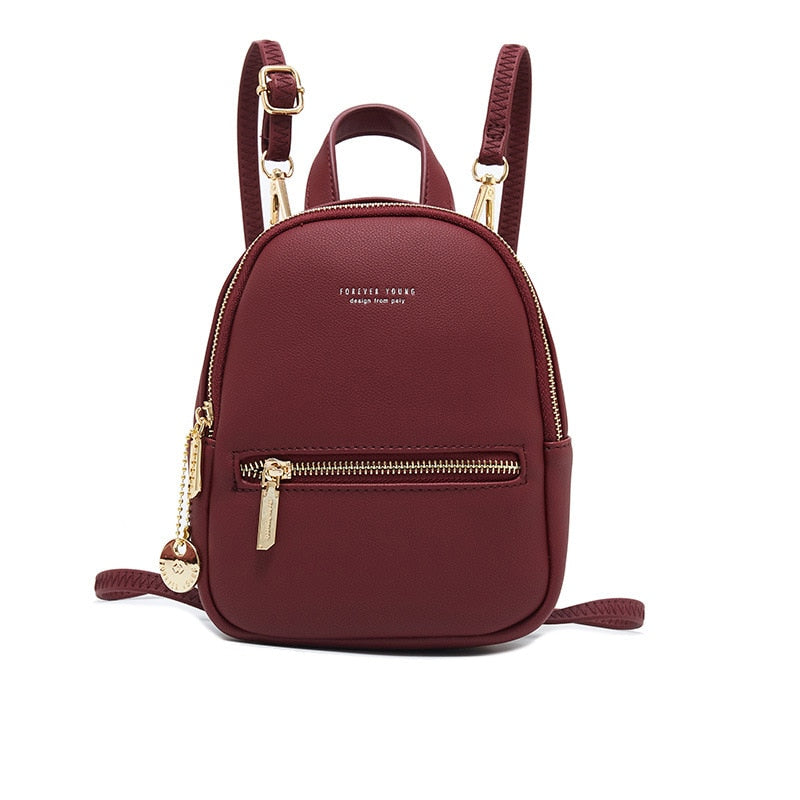 Mini Mochila Soft — Cuero Premium