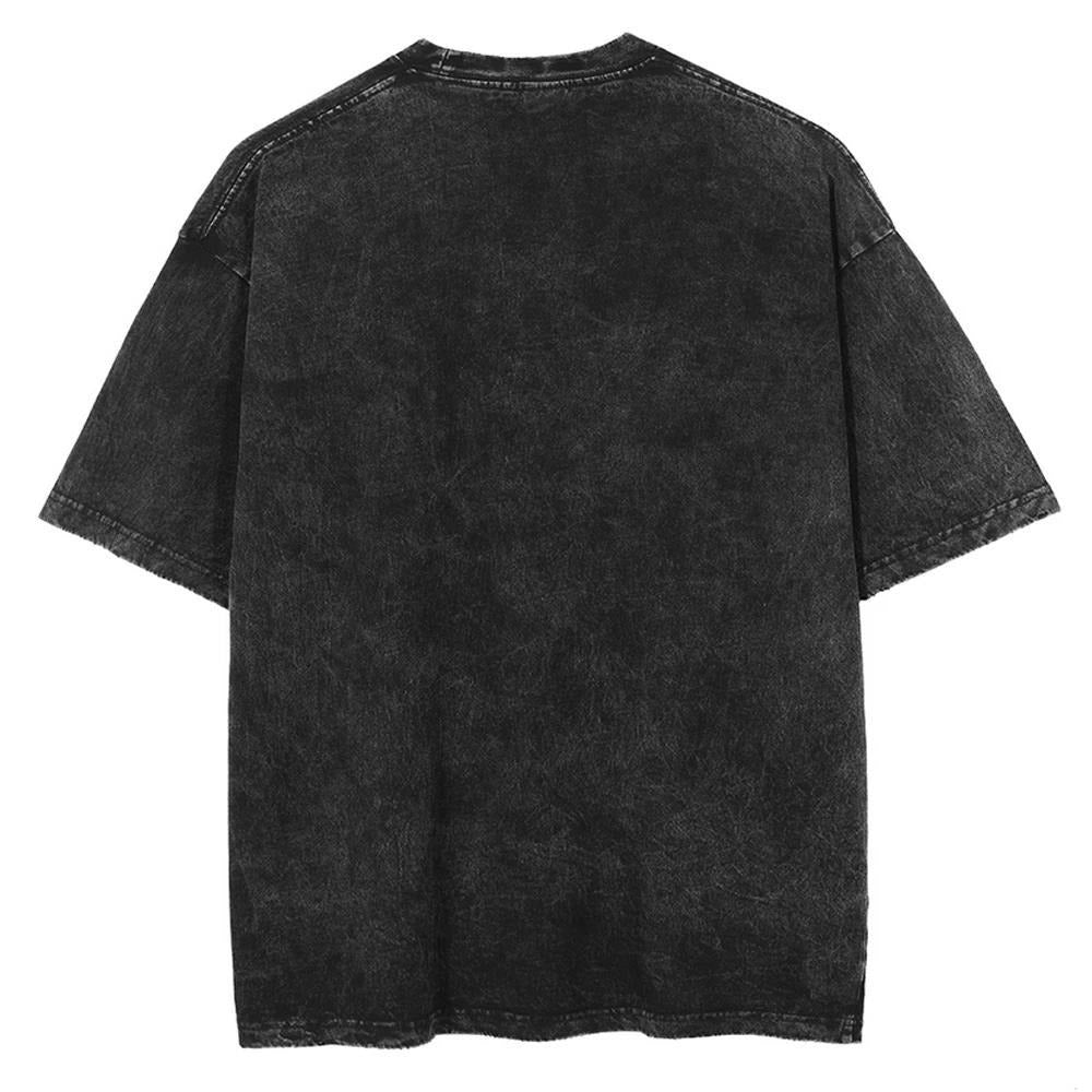 Washed Black Tee — Street Classic