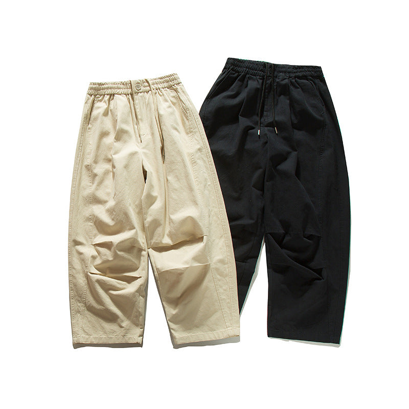 Wide Leg Pants, Solid Color, Comfortable  Parachute Pants