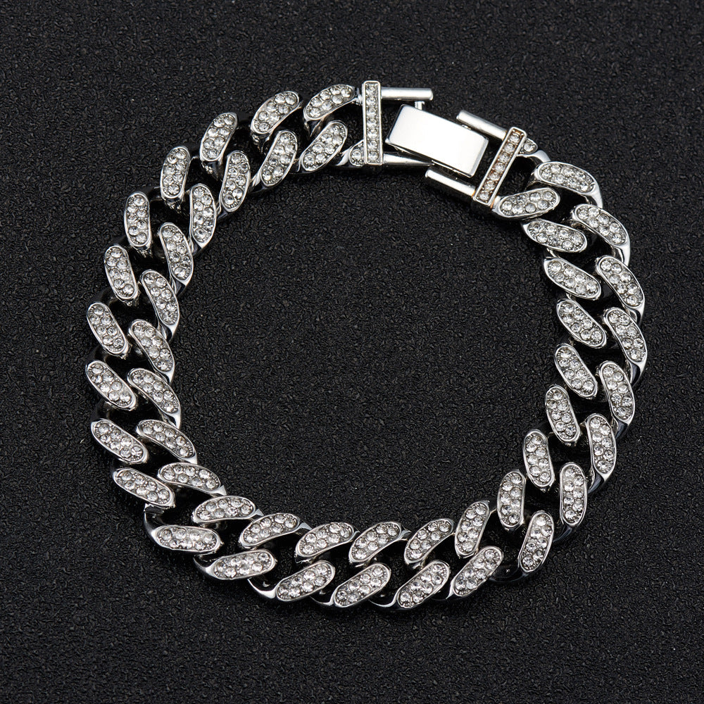 Cadena Retro 13mm — Estilo Hip-Hop