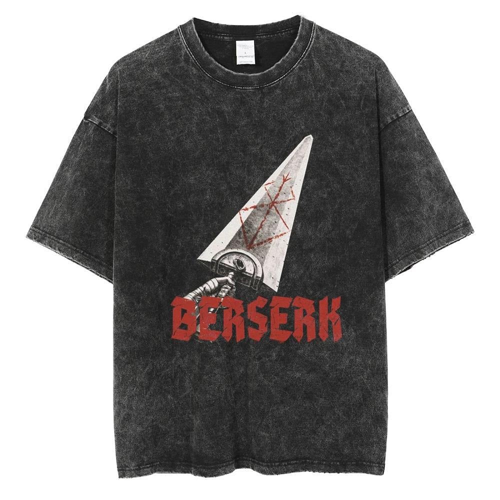 Washed Black Tee — Street Classic