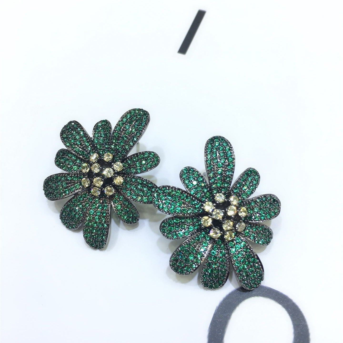 Floral Drop Earrings — Color Pop