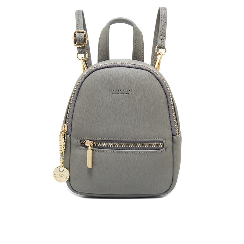 Mini Mochila Soft — Cuero Premium