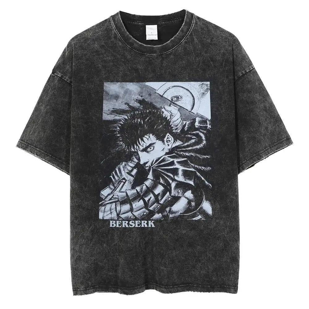 Washed Black Tee — Street Classic