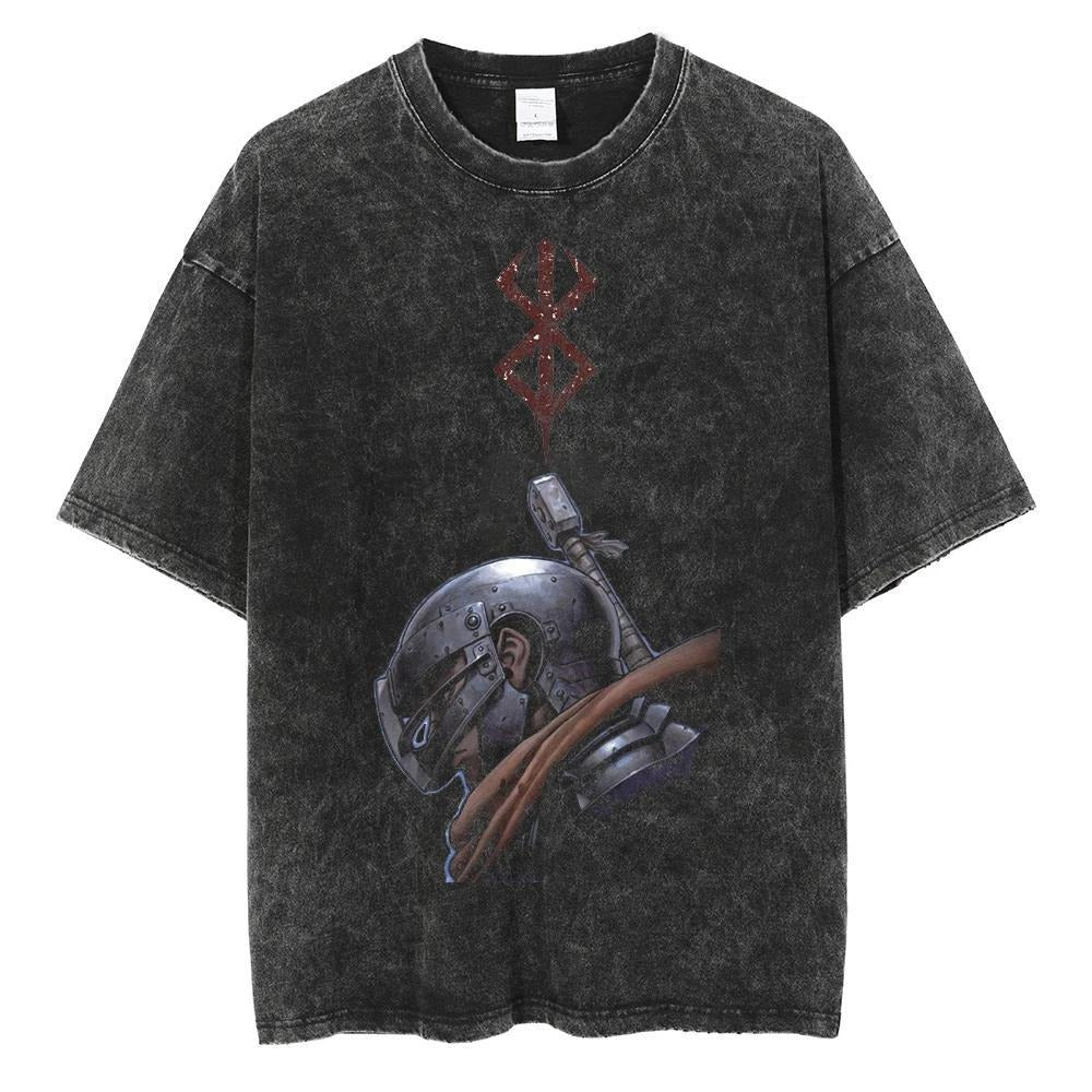 Washed Black Tee — Street Classic