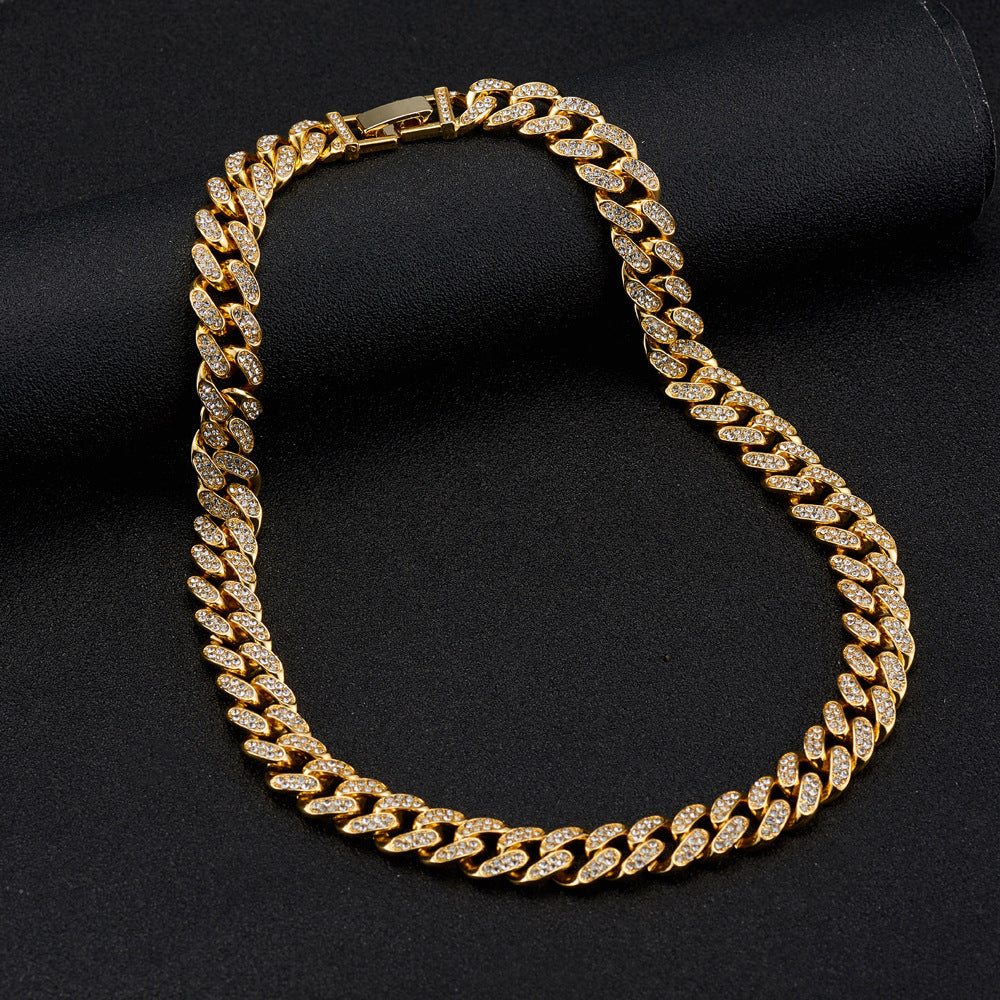 Cadena Retro 13mm — Estilo Hip-Hop