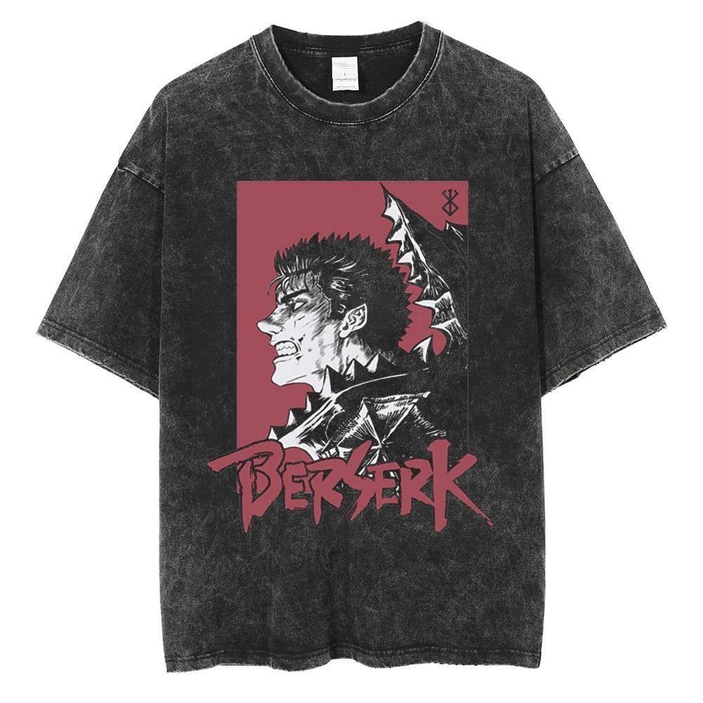 Washed Black Tee — Street Classic