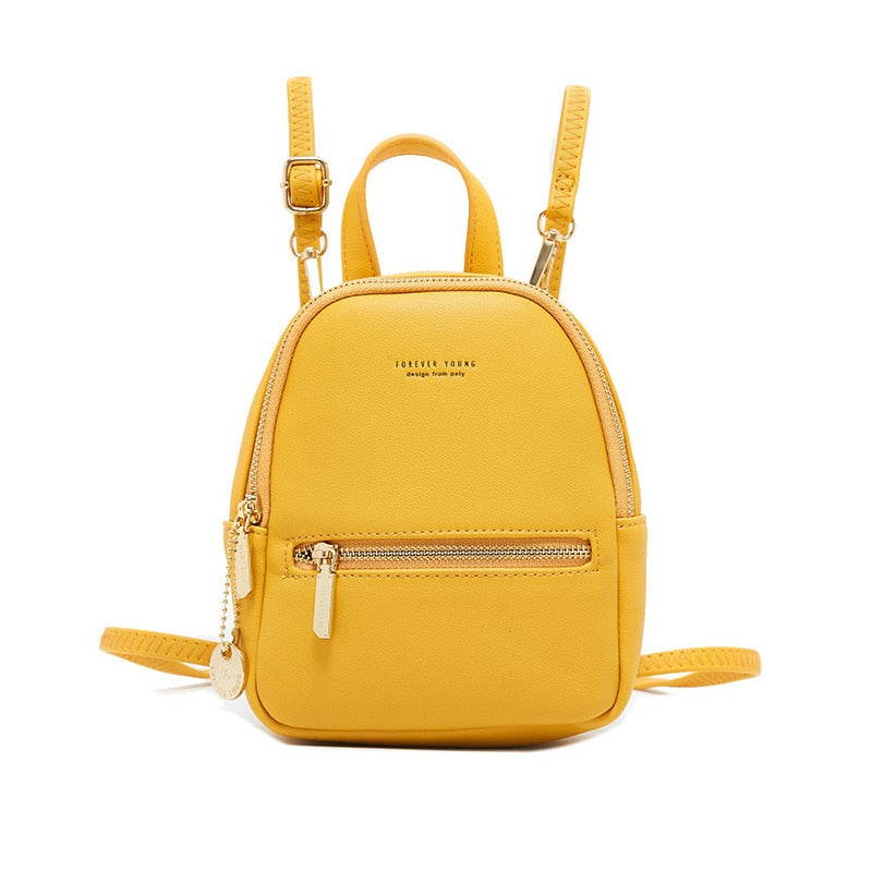 Mini Mochila Soft — Cuero Premium