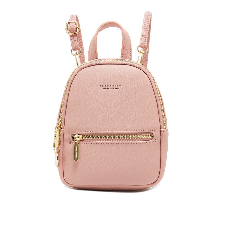 Mini Mochila Soft — Cuero Premium