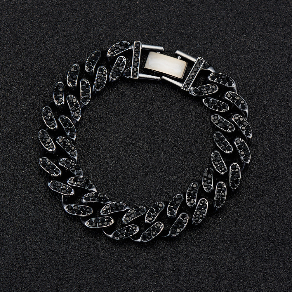 Cadena Retro 13mm — Estilo Hip-Hop